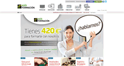 Desktop Screenshot of formacion.grupoasis.com